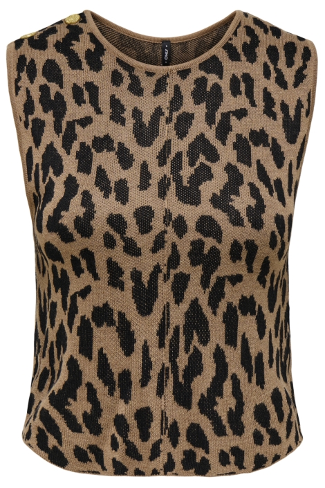 Only onlvienna sl jq leo tank top cc knt